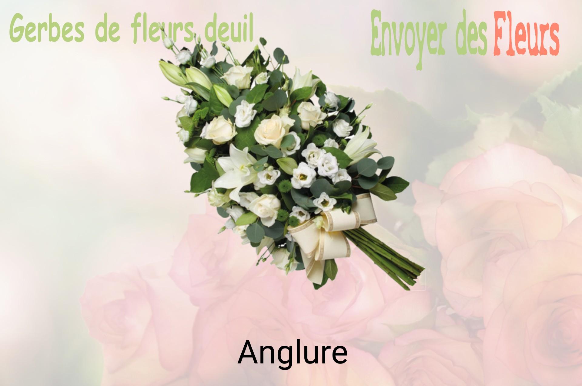Gerbe de fleurs de deuil livrée à Anglure